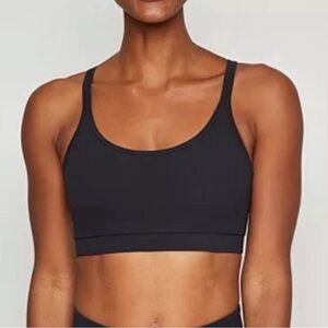 Fourlaps Vitality‎ Sports Bra back straps activewear workout black size XL